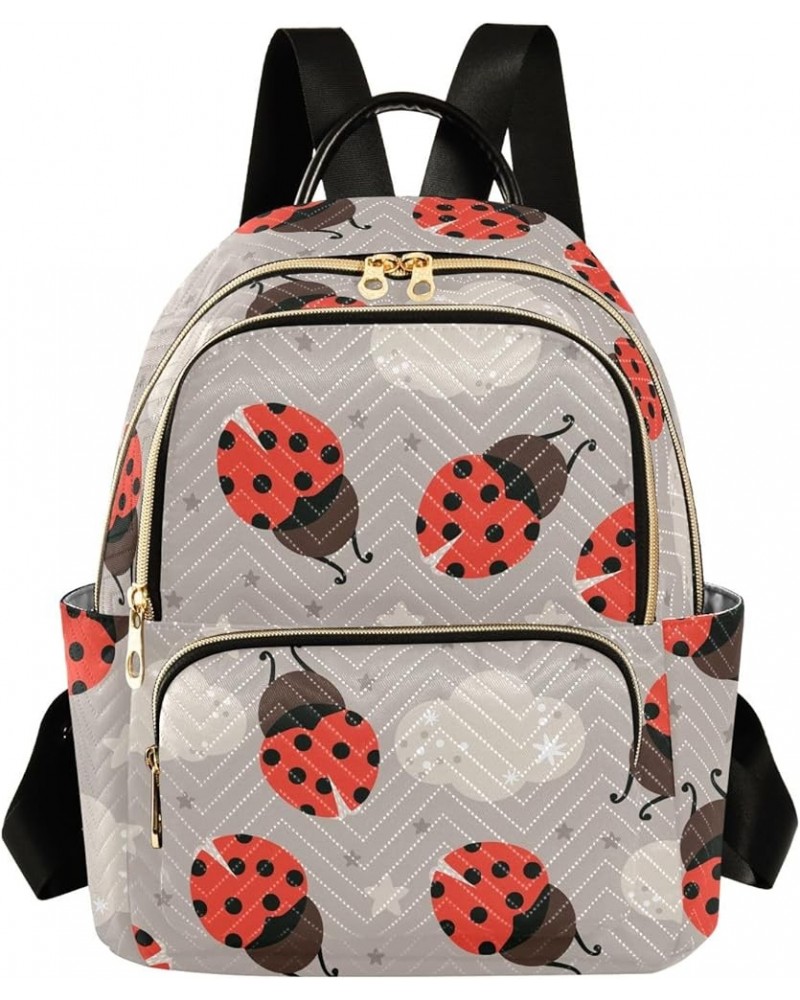 Travel Backpack Purse for Women Fashion Anti-theft Work Casual Ladybird Cloud Daypack Shoulder Bag Medium Size Medium $19.97 ...