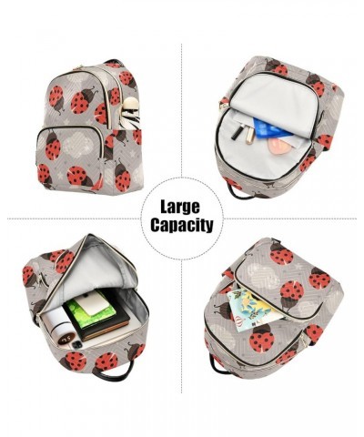 Travel Backpack Purse for Women Fashion Anti-theft Work Casual Ladybird Cloud Daypack Shoulder Bag Medium Size Medium $19.97 ...