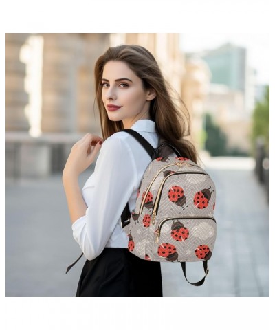 Travel Backpack Purse for Women Fashion Anti-theft Work Casual Ladybird Cloud Daypack Shoulder Bag Medium Size Medium $19.97 ...