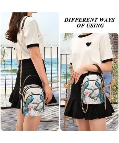 Soccer Balls with Colors are Splatted Shoulder Bag for Women, Removable Strap Crossbody Bag, Adjustable Crossbody Bags Peacoc...