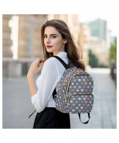 Polka Dot Casual Fashion Polyester Travel Rucksack Shoulder Bag Color Medium $17.39 Backpacks