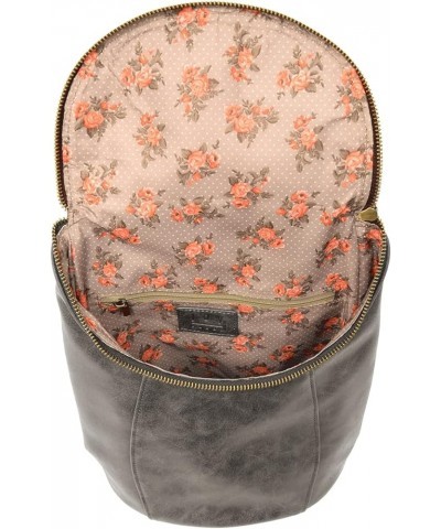 Alyssa Distressed Backpack - Clay 632 - Grey $36.92 Backpacks