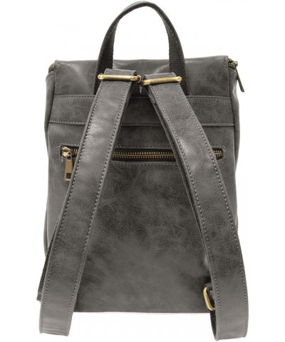 Alyssa Distressed Backpack - Clay 632 - Grey $36.92 Backpacks