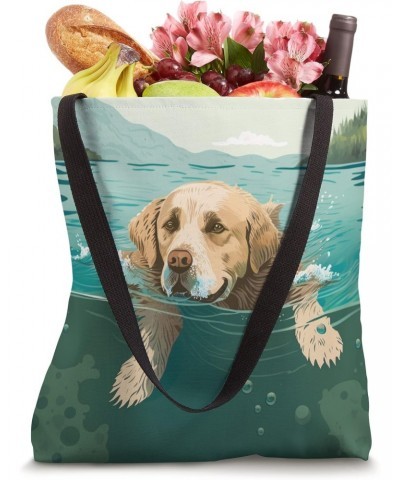 All You Need Is A Dog And A Lake Humor cute animal dog lover Tote Bag $11.63 Totes