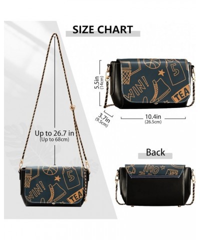 Crossbody Bags for Women Trendy Women's Black Shoulder Bag Small PU Leather Flap Cross Body Bag Handbags Pattern21 $19.26 Cro...