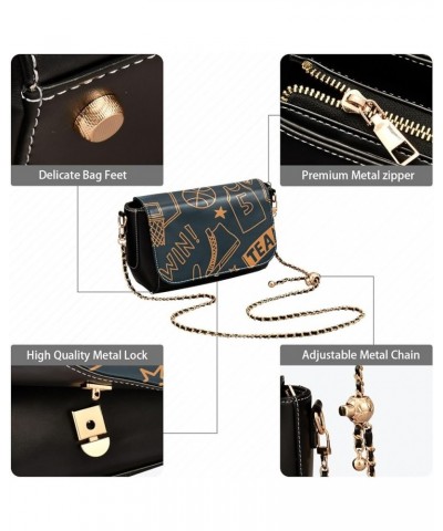 Crossbody Bags for Women Trendy Women's Black Shoulder Bag Small PU Leather Flap Cross Body Bag Handbags Pattern21 $19.26 Cro...