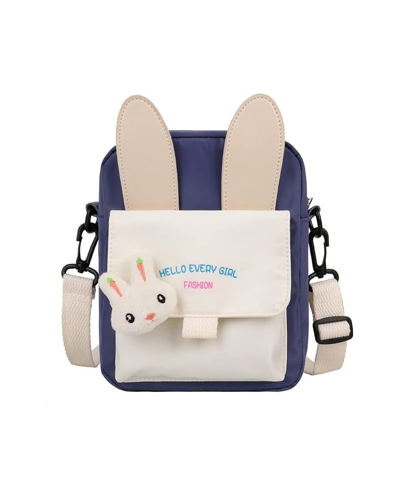 Kawaii Small Purse with Kawaii Pins Kawaii Bunny Cross Body Bag Purses Japanese Harajuku Cute Wallet Travel Purse (White) Whi...