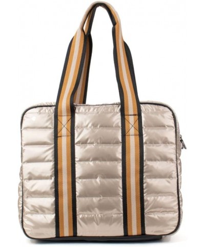 Lemon Bella Pickleball Judy Puffer Pickle Ball Bag and Tote in Bounce Beige $41.40 Totes