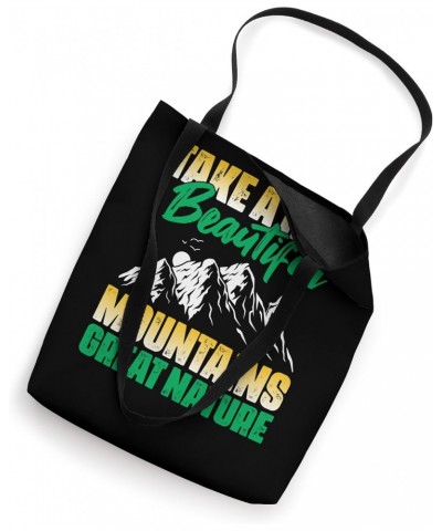 Mountains Hiking Backpacking "Take A Hike"-Hiking Lover Tote Bag $10.80 Totes