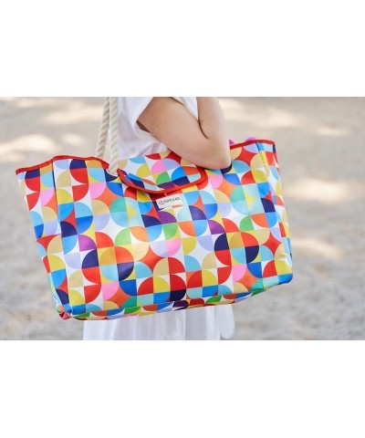 Beach Bag and Pool Bag Has Airtight Pouch, Magnetic Snap Closure. Beach Tote is Water Repellent. Family Size XX-Large Clownfi...