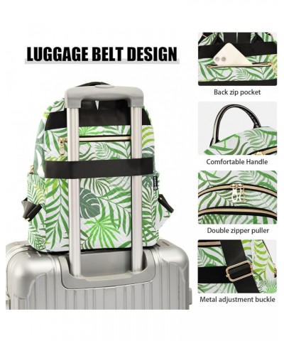 Small Backpack for Women Travel Bag Tropical Green Palm Leaves Daypack Purse Fashion Shoulder Bag Rucksack Small A429 $12.74 ...