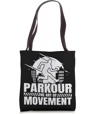 Freerunning Traceur - Freestyle Parkour Tote Bag $11.65 Totes