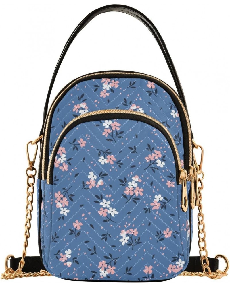 Floral Crossbody Bags for Women Small Shoulder with Detachable Straps, Trendy Cell Phone Purse Shoulder Handbags for Ladies $...