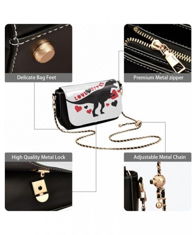 Crossbody Bags for Women Trendy Women's Black Shoulder Bag Small PU Leather Flap Cross Body Bag Handbags Pattern7 $20.49 Cros...