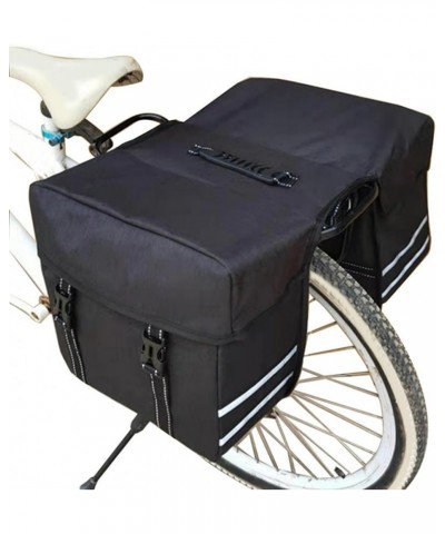 Bike Pannier Bag 25L Large Capacity Bike Pannier Bag With Carrying Handle Bike Rear Seat Bag Cycling Luggage Carrier for Moun...