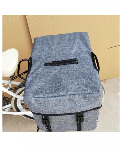 Bike Pannier Bag 25L Large Capacity Bike Pannier Bag With Carrying Handle Bike Rear Seat Bag Cycling Luggage Carrier for Moun...