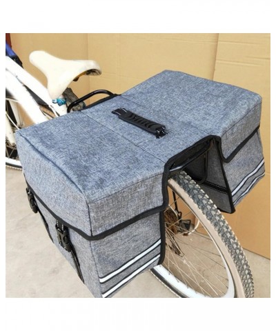 Bike Pannier Bag 25L Large Capacity Bike Pannier Bag With Carrying Handle Bike Rear Seat Bag Cycling Luggage Carrier for Moun...