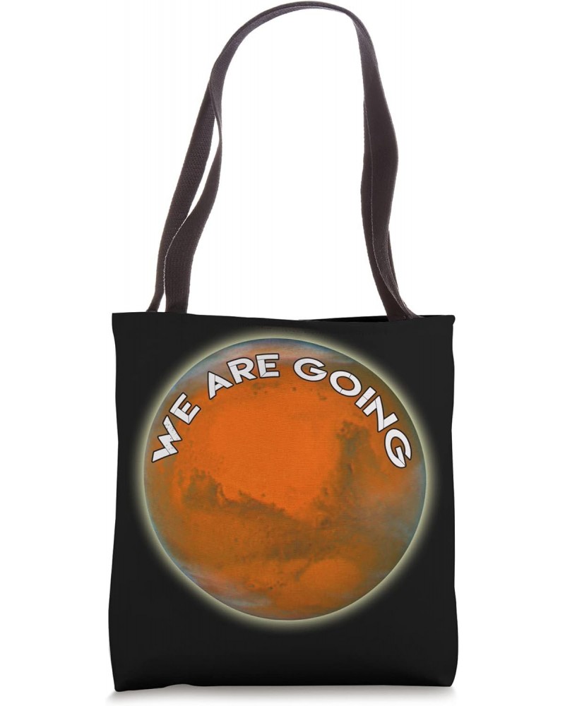 WE ARE GOING Unofficial Funny Big Red Planet Mars Tote Bag $12.75 Totes