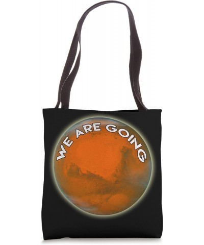 WE ARE GOING Unofficial Funny Big Red Planet Mars Tote Bag $12.75 Totes