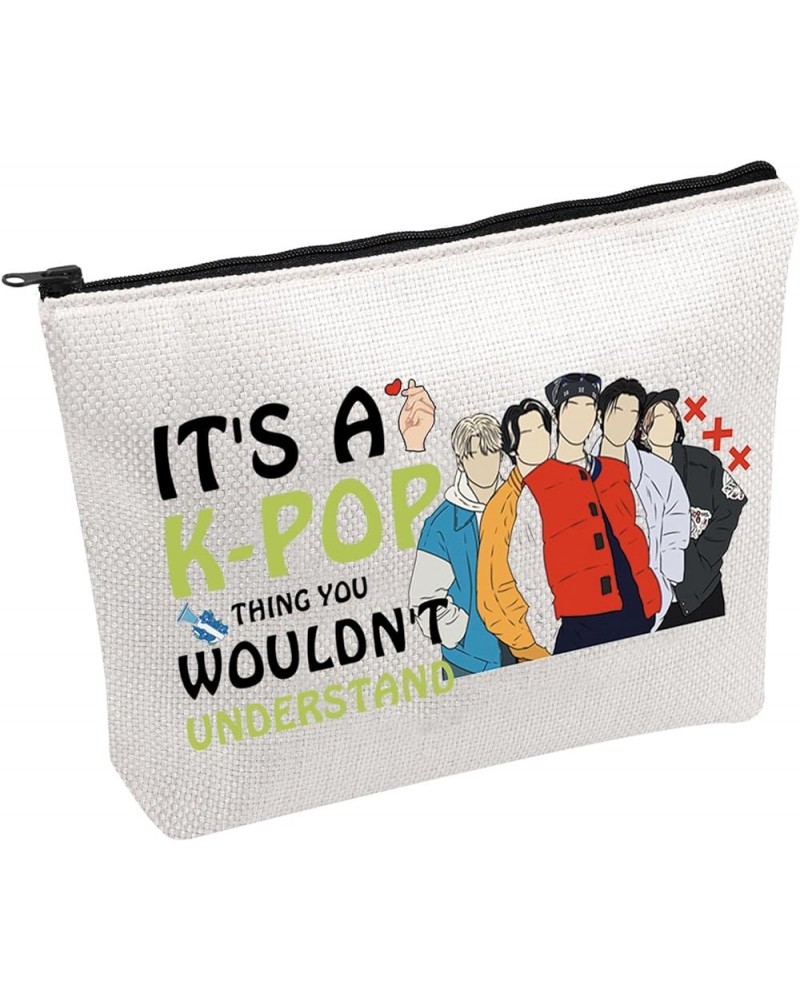 Album Inspired Gift Korean Singer Fans Tote Bag K-pop Merchandise Korean Music Gift for K-pop Lover Txtk-popbag $11.34 Totes