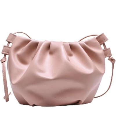 Ruched Mini Crossbody Bag Pink $8.25 Shoulder Bags