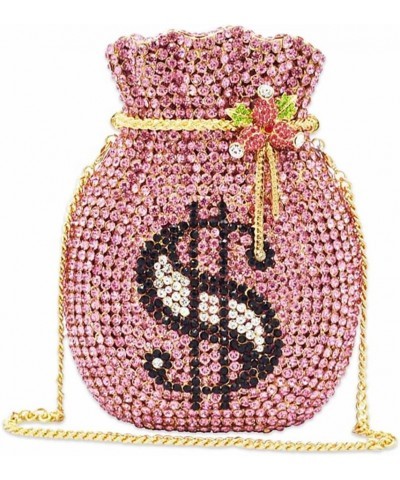 Luxury Women Money Pouch Evening Bags Crystal Dollar Purses and Handbags Evening Clutch for Party Wedding Prom $42.76 Evening...