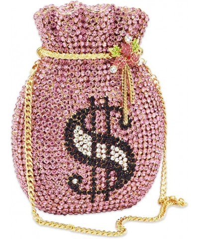 Luxury Women Money Pouch Evening Bags Crystal Dollar Purses and Handbags Evening Clutch for Party Wedding Prom $42.76 Evening...