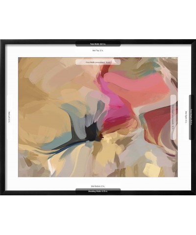 Stretched Canvas Print Charming Blend III by Irena Orlov, 32x24 24" x 18" Black Frame $64.32 Handbags