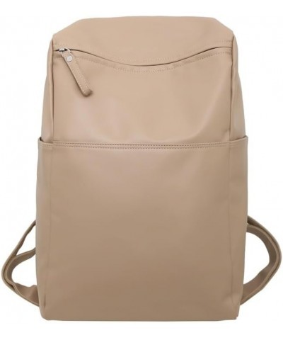 PU soft leather backpack lightweight casual travel backpack large capacity bag, khaki, 28 * 16 * 47CM 28*16*47CM Khaki $26.31...