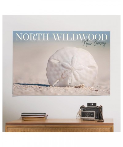 24x36 Inch Giclee Print, North Wildwood, New Jersey, Sand Dollar on Beach $26.49 Totes