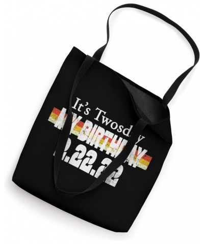 Twosday Birthday Tuesday February 22nd 2022 Funny 2/22/22 Tote Bag $9.98 Totes