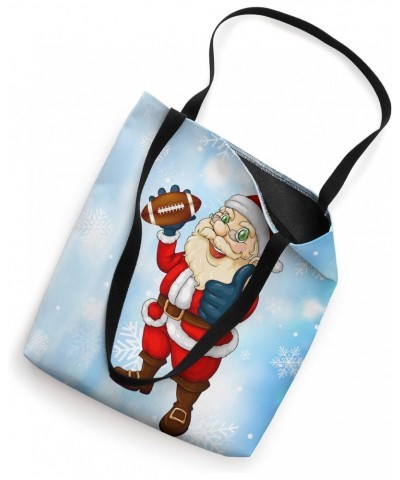 American Football Santa Claus - Christmas Aesthetic Tote Bag $12.16 Totes