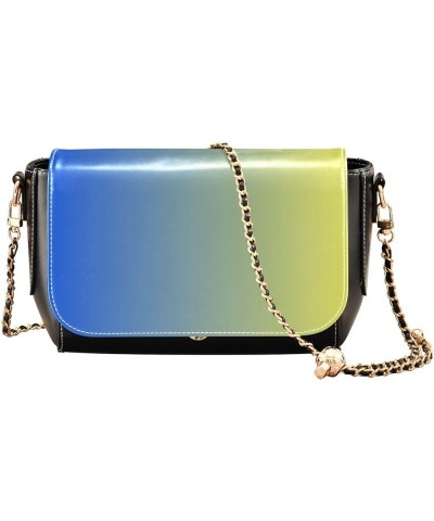 Gradient Crossbody Bags for Women Small Crossbody Purses with Chain Strap Cross Body Purse for Women Multicoloured016 $23.19 ...