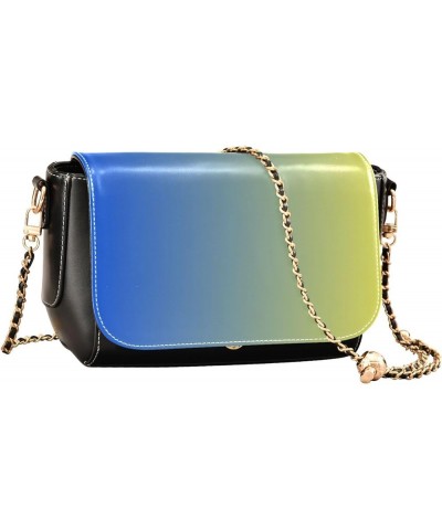 Gradient Crossbody Bags for Women Small Crossbody Purses with Chain Strap Cross Body Purse for Women Multicoloured016 $23.19 ...