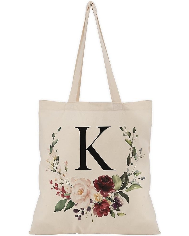 Customized Bridesmaid Tote Bag For Personalized Bachelorette Hen Night Initial K $9.49 Totes