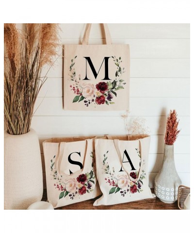 Customized Bridesmaid Tote Bag For Personalized Bachelorette Hen Night Initial K $9.49 Totes