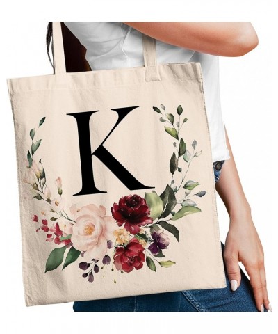 Customized Bridesmaid Tote Bag For Personalized Bachelorette Hen Night Initial K $9.49 Totes