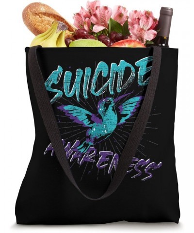 Suicide Awareness Hummingbird Suicide Prevention Tote Bag $15.11 Totes