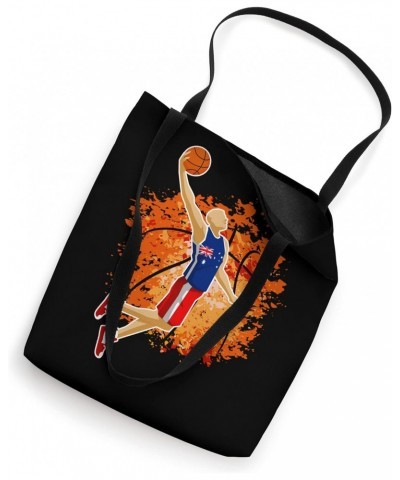 Australia National Basketball Jersey Australian Slam Dunk Tote Bag $12.96 Totes