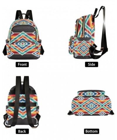 Travel Backpack Purse for Women Fashion Anti-theft Work Casual Tribal Native American Daypack Shoulder Bag Medium Size Small ...