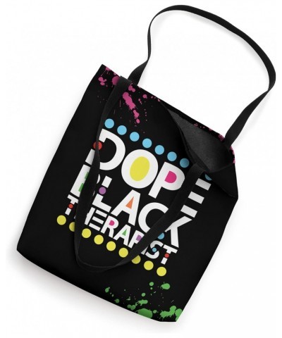 Dope Black Therapist African American Counselor Melanin Tote Bag $11.04 Totes