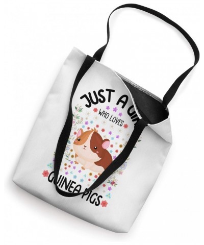 Kids Funny Guinea Pig Gift Just A Girl Who Loves Guinea Pigs Tote Bag $11.28 Totes