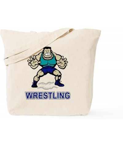 Wrestling Team Manager Tote Bag Natural Canvas Tote Bag, Cloth Shopping Bag Funny Wrestling Tote Bag $9.11 Travel Gear