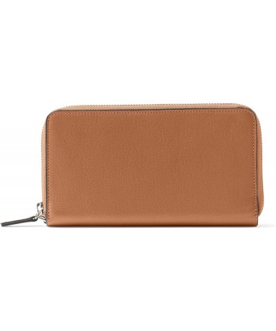 Black Onyx Windsor Flat Zip Wallet Cognac $71.30 Wallets