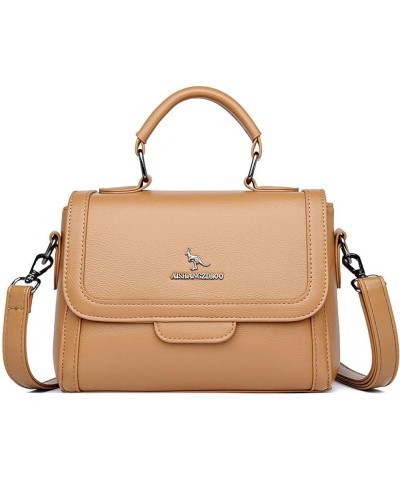 Women's handbag, shoulder cross-body bag, women's casual bag Light Gray $32.58 Crossbody Bags