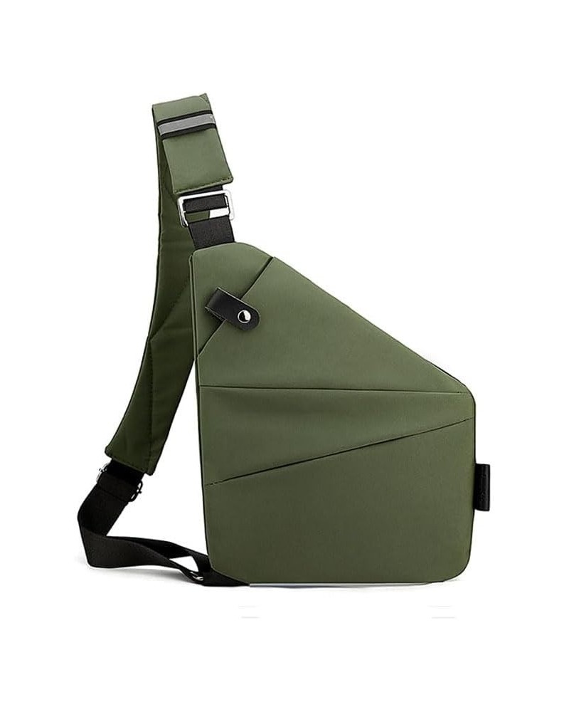 Wander Plus Anti-Theft Crossbody Bag, 2024 New Travel Purses Anti Theft Crossbody Slim Sling Bag Green Left Shoulder $13.99 C...