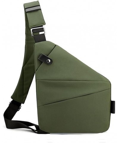 Wander Plus Anti-Theft Crossbody Bag, 2024 New Travel Purses Anti Theft Crossbody Slim Sling Bag Green Left Shoulder $13.99 C...