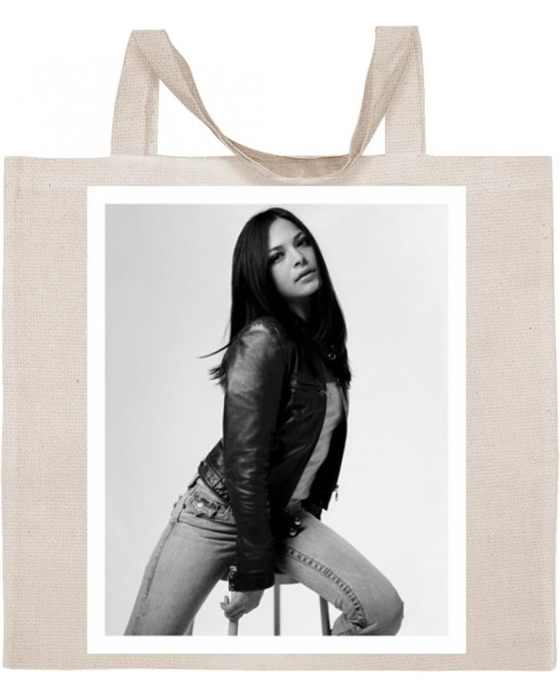 Kristin Kreuk - Cotton Photo Canvas Grocery Tote Bag IDPP818742 $19.34 Totes