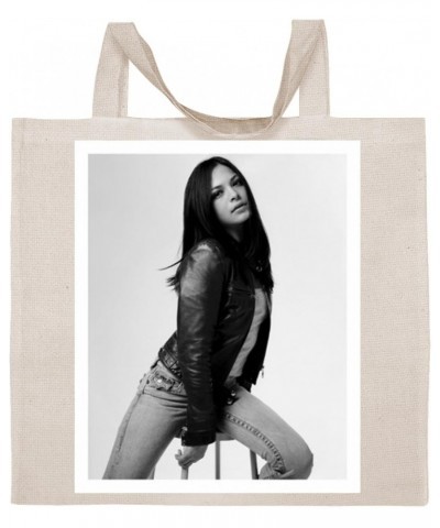 Kristin Kreuk - Cotton Photo Canvas Grocery Tote Bag IDPP818742 $19.34 Totes