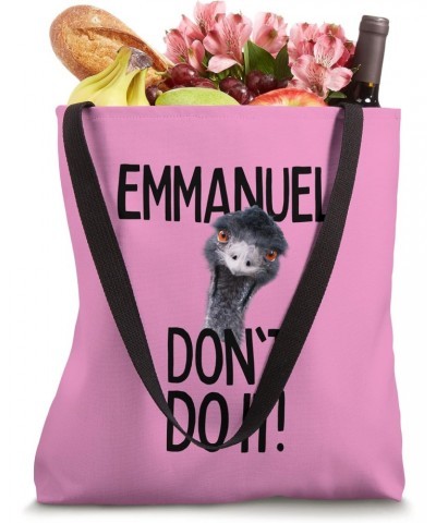 Emmanuel don't do it! Emu Funny Viral Cute Design Hit Tote Bag $18.00 Totes